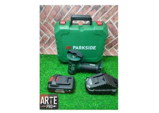 Amoladora Parkside + Cargador + Batería