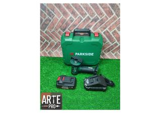 Amoladora Parkside + Cargador + Batería