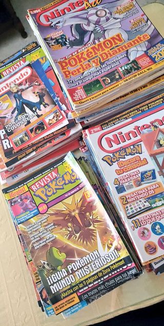 Revistas Nintendo Acción y Suplementos