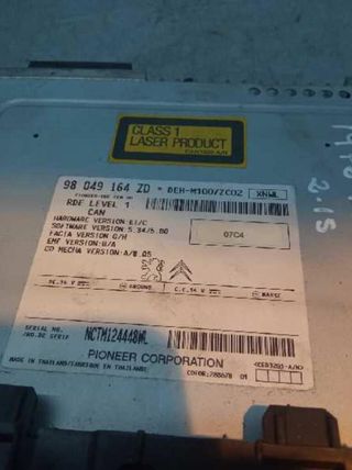 Peugeot 197897 sistema 98049164zd 208 - 1.4 hdi mt