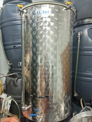 Fermentador Inox 200L