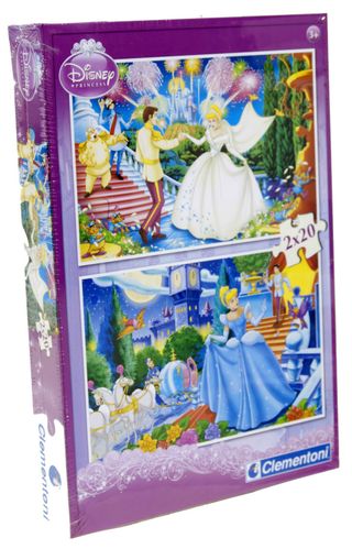 Puzzle Clementoni Princess 2x20 pezzi
