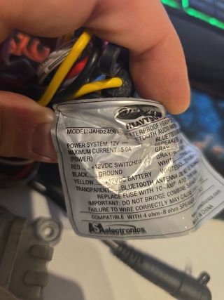 Amplificador Bluetooth Jensen Gris