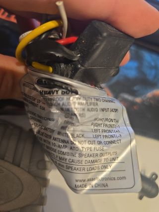 Amplificador Bluetooth Jensen Gris