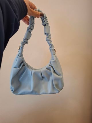 Borsa a spalla blu Shein