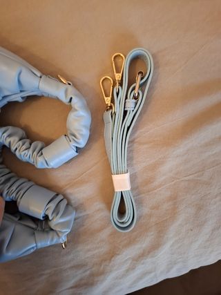 Borsa a spalla blu Shein