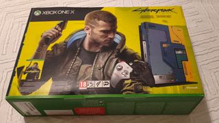 XBOX ONE X CYBERPUNK 2077 LIMITADA PRECINTADA