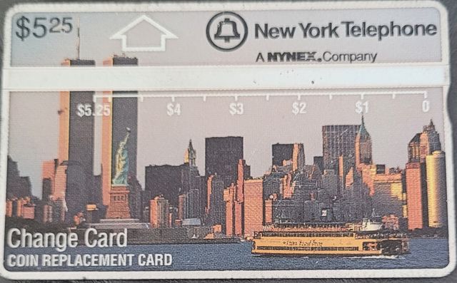 Tarjeta Teléfono New York 1992