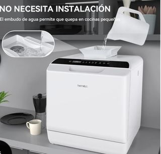 Mini lavavajillas Hermitlux