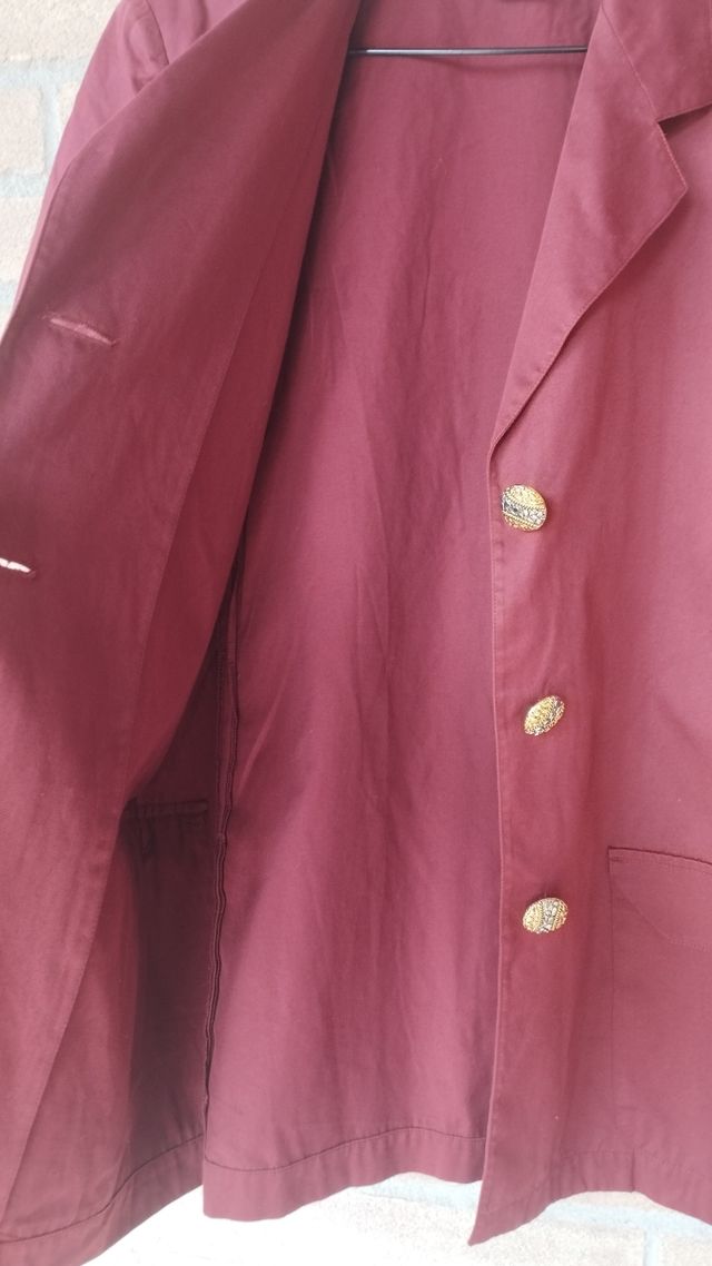 Blazer donna Genny rosso oro taglia M