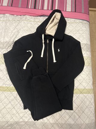 chandal hombre talla S negro