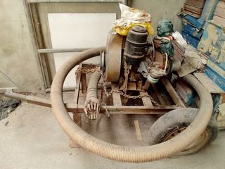 Bomba de agua Era para extraer el agua de las mina