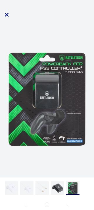 Batería extra mando PS5 BATTLETRON
