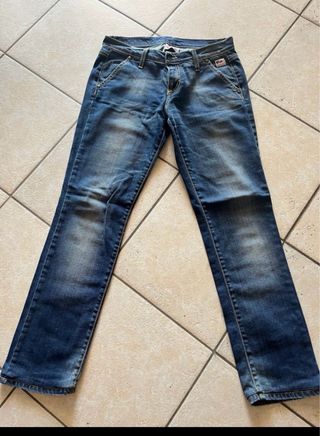 Jeans donna blu