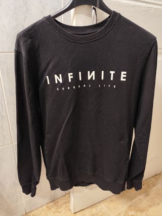 Sudadera Negra INFINITE SURREAL LIFE