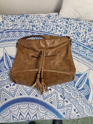 Bolso Misako Cuero y Lana