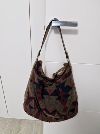 Bolso Misako Cuero y Lana
