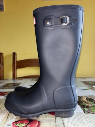 Botas Hunter  Azul marino 
Talla 33
