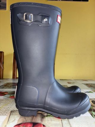 Botas Hunter  Azul marino 
Talla 33