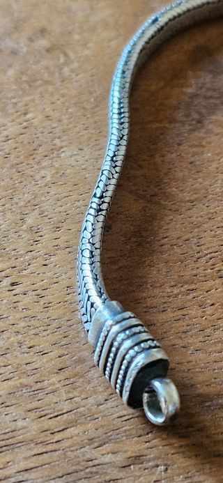 Bracciale snake in argento
