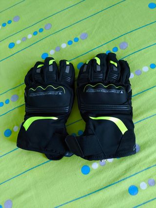 Guantes Dainese Tempest D-Dry Negro/Verde fluor
