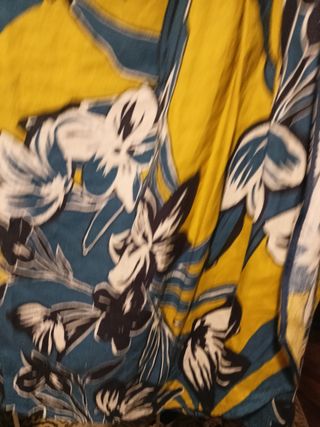 Falda estampada floral