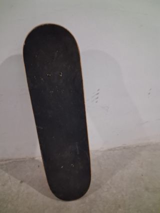 Patinete skate con diseño de perro