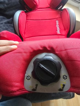 Silla de niño coche Playxtrem roja