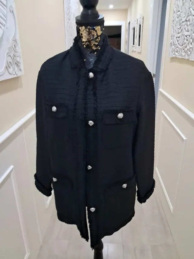 Chaqueta, chaleco, blazer, mujer