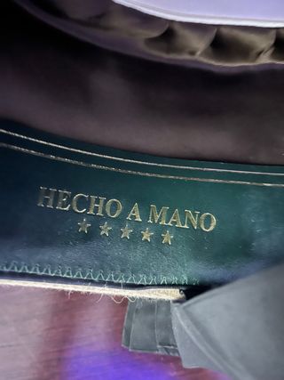 Sombrero Cordobés Gris con Cinta Verde