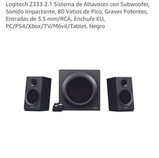 Logitech Z333 2.1 Altavoces con Subwoofer