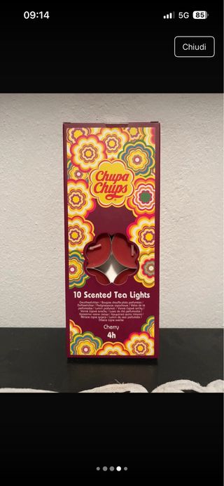 Set Regalo Chupa Chups Candele e Diffusore