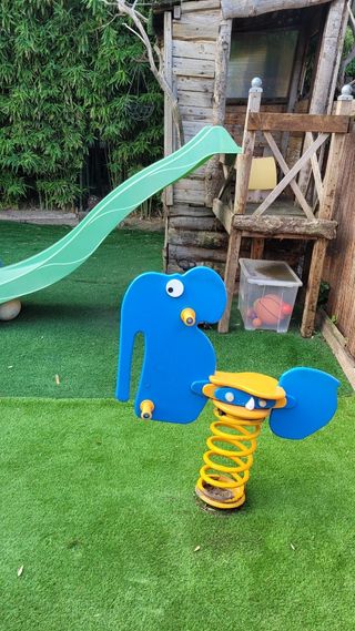 Altalena per bambini Blue Elephant