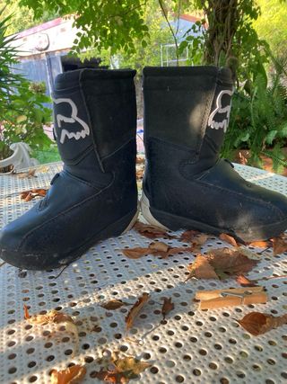 Botas de moto Fox Comp para niños 