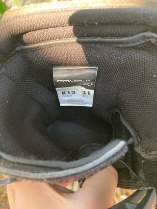 Botas de moto Fox Comp para niños 