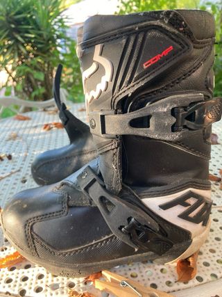 Botas de moto Fox Comp para niños 