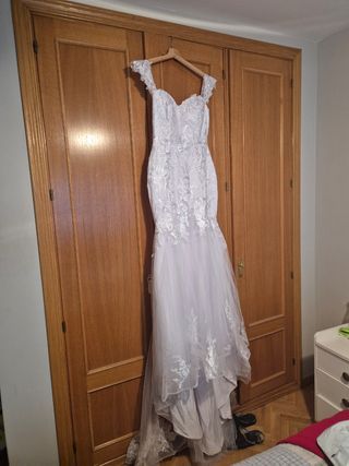 Vestido de Novia Sirena Blanco