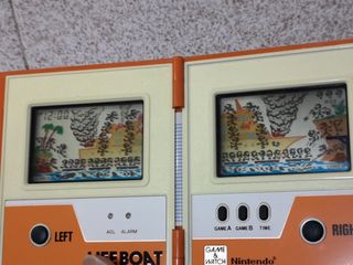 Nintendo Game Watch Lifeboat TC-58 1983 Giappone