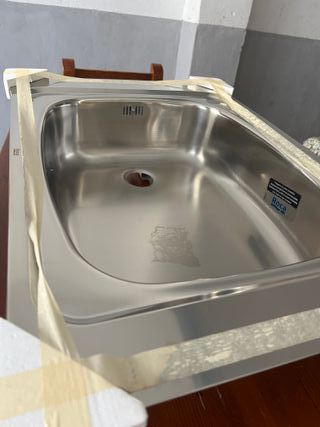 Fregadero de acero inoxidable Roca
