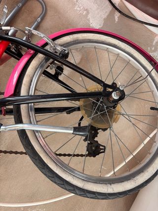 Bicicleta infantil Btwin niña