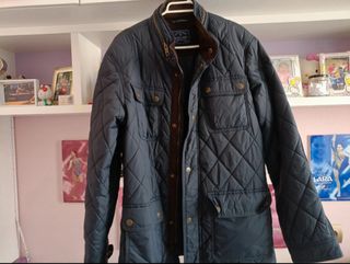 Cazadora acolchada azul Talla L