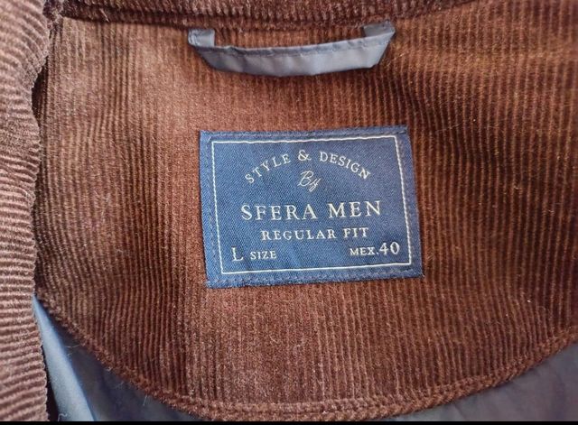 Cazadora acolchada azul Talla L