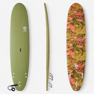 Tabla surf espuma 8'.6" 90L Peso <100kg. Nivel principiante