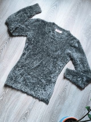 Jersey peluche gris SOPHIE TUCKER Talla única