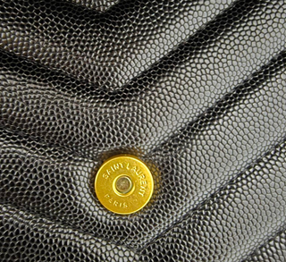 Bolso YSL Envelope Negro Piel