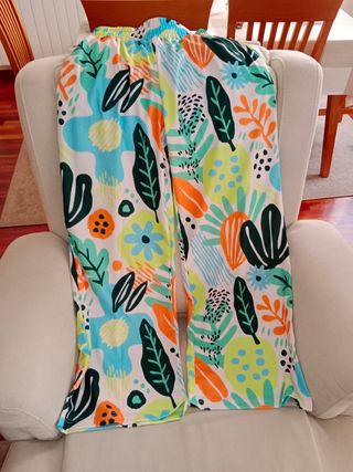 Pantalón de verano estampado