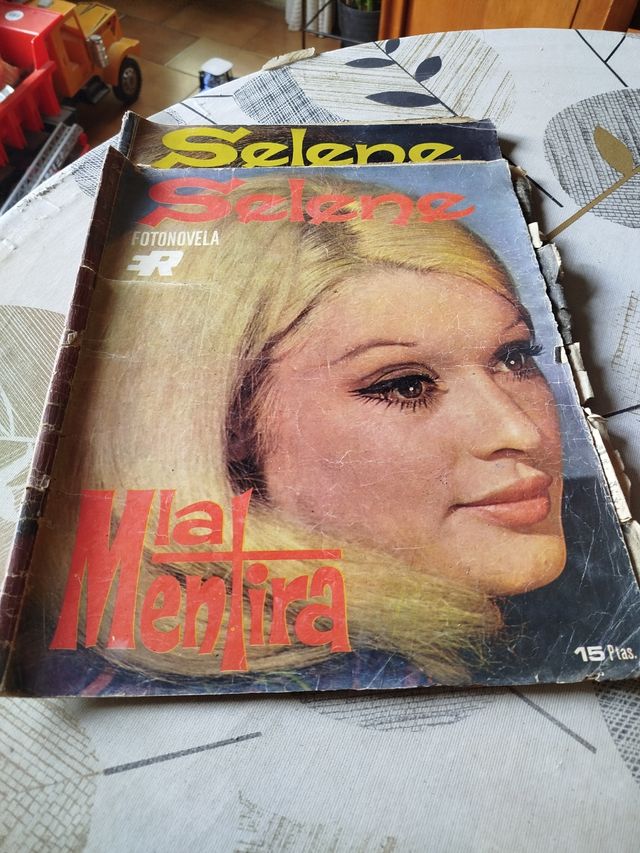 Revistas antiguas corazón