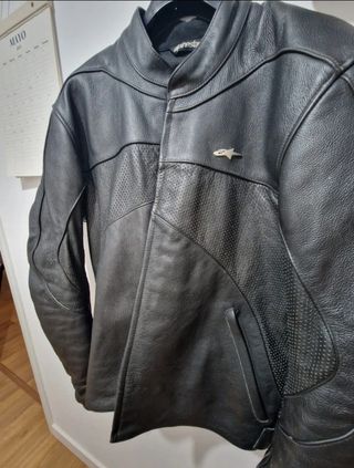 Chaqueta moto de piel Alpinestars Talla XL