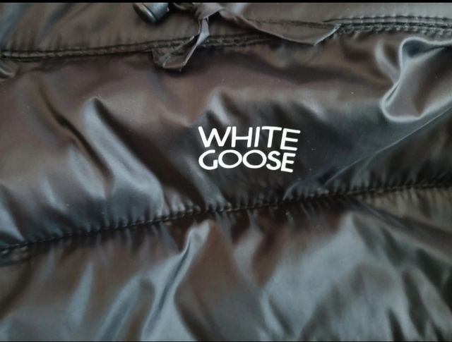 Cazadora White Goose Negra Hombre