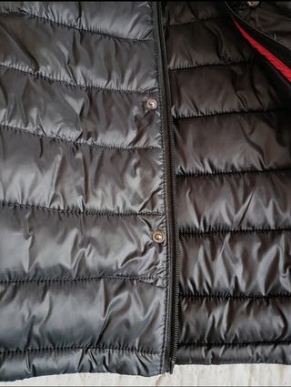Cazadora White Goose Negra Hombre